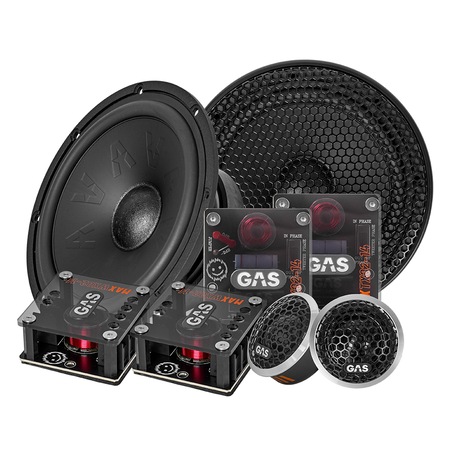 Set boxe auto GAS MAX K2-64, 2 cai, 130 W RMS, 165 mm, 4 Ω