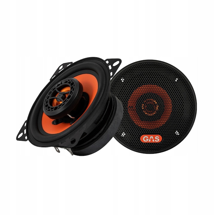 Boxe auto coaxiale 2 cai, GAS X1-44, 102 mm, 50 W, rezistente la umezeală, montaj universal