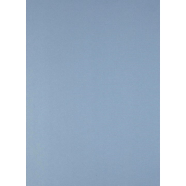 Hartie decorativa, Netuno, Aster Color, Albastru deschis Misty Blue, Neteda, Mata, 225g/m², A4, Ideala pentru Proiecte de Lux si Carton, Ecologica, Barvata in Masa, 20 buc