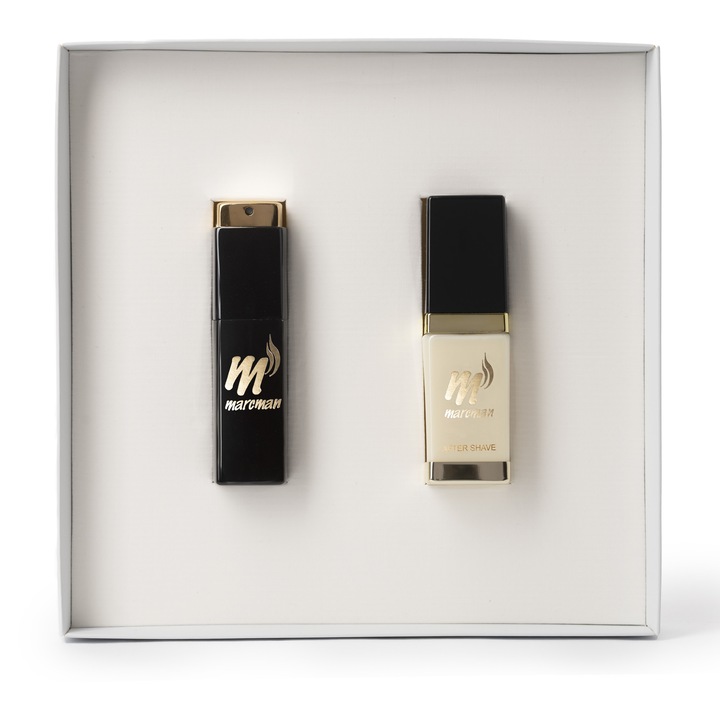 Marcman, Aldo, Unisex ajándék szett, Parfüm 20 ml - Borotválkozás utáni arcszesz 60 ml