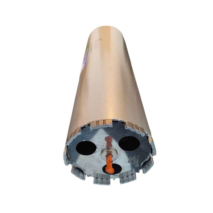 Carota diamantata pentru beton cu centrator Ø83 EcoLine, segmenti Turbo, prindere 1.1/4” UNC, Lungime: 450mm, carotare umeda si uscata, EvoStark