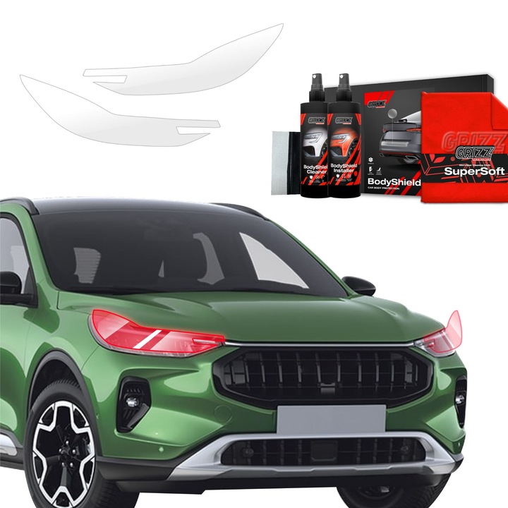 Защитно фолио за фарове, Grizzprotector - Bodyshield 2In1 За Ford Kuga Titanium Facelift (2024-2025)