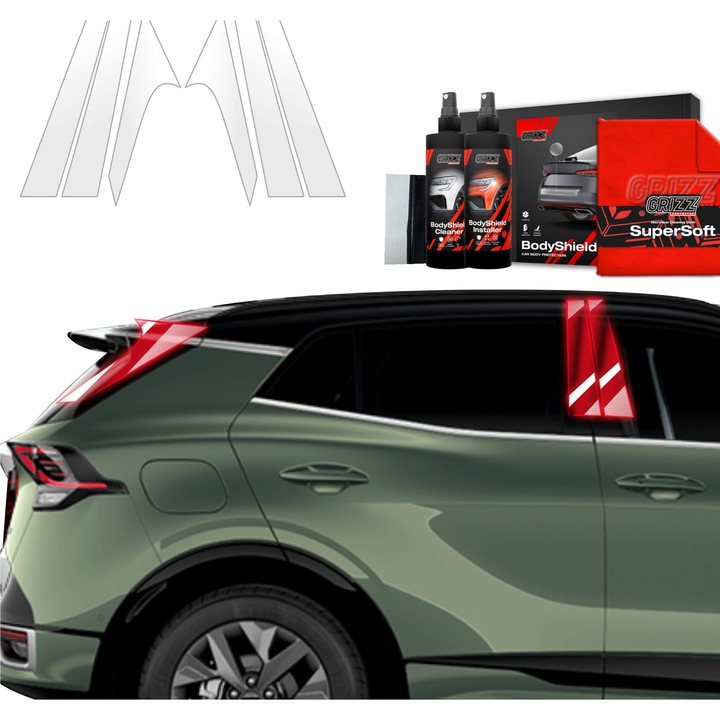 Защитно фолио за колонките, Grizzprotector - Bodyshield 6In1 За Kia Sportage 5