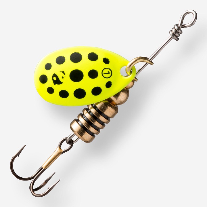 Weta forgó kanál + #1 sárga/fekete méret nélkül, sárga