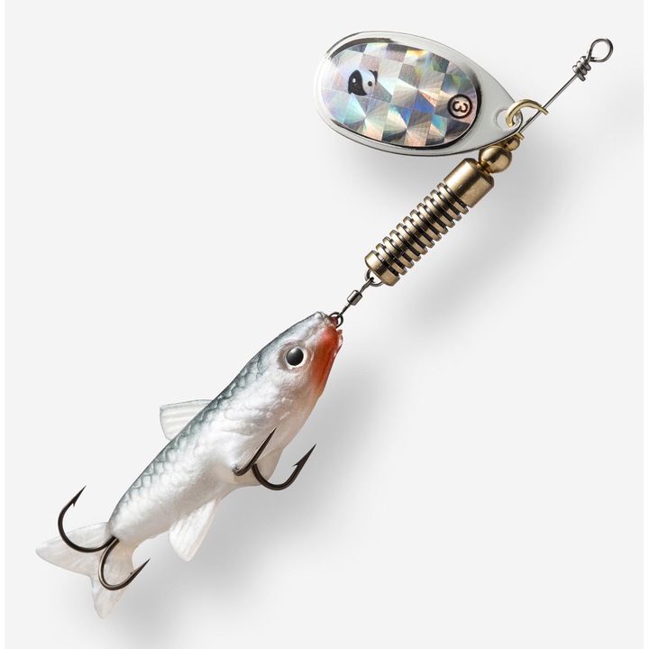 Weta #3 ragadozóhal kanál, méret nélküli, világosszürke