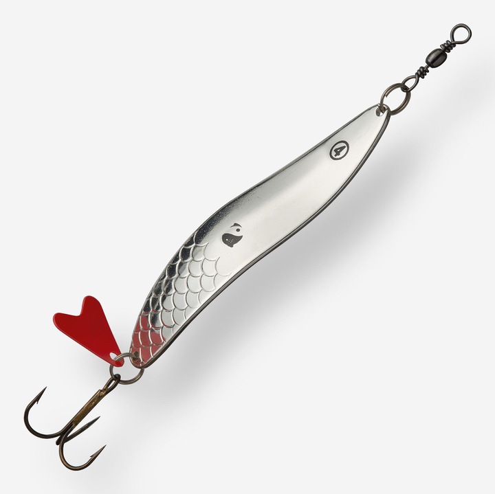 Kea oszcilláló horgászkanál 26g ezüst méret nélküli, világosszürke