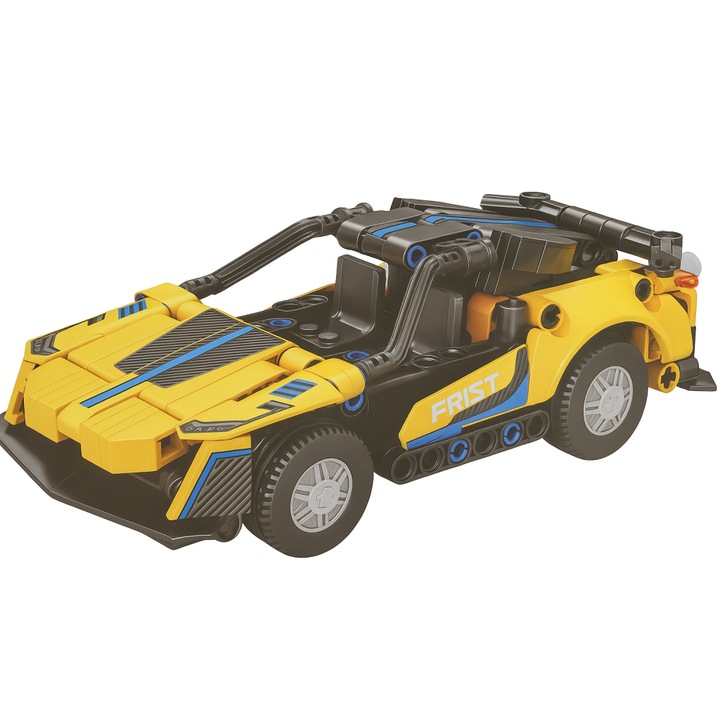 Set de construit masina sport McLaren City Vehicle, 219 piese, galben