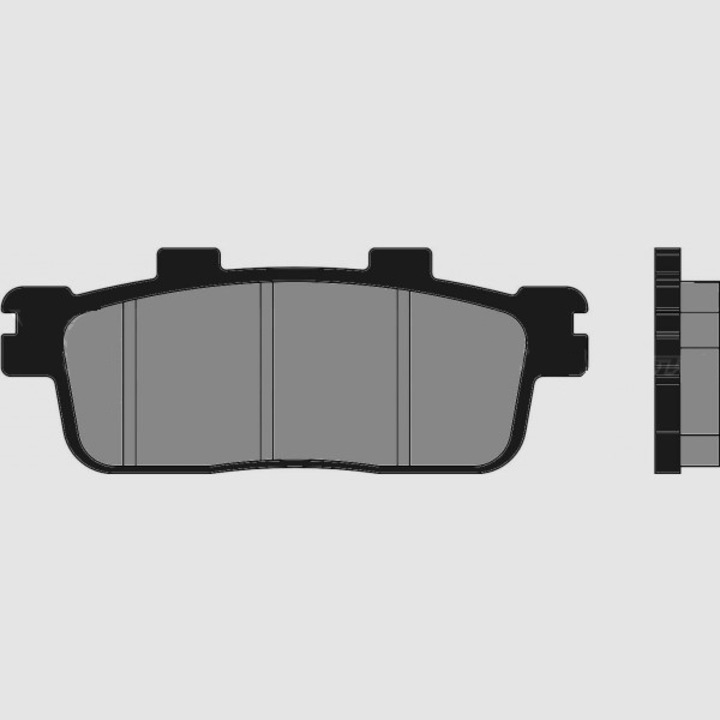 Спирачни накладки за велосипед, BRENTA, KLOCKI HAMULCOWE KH427, органични