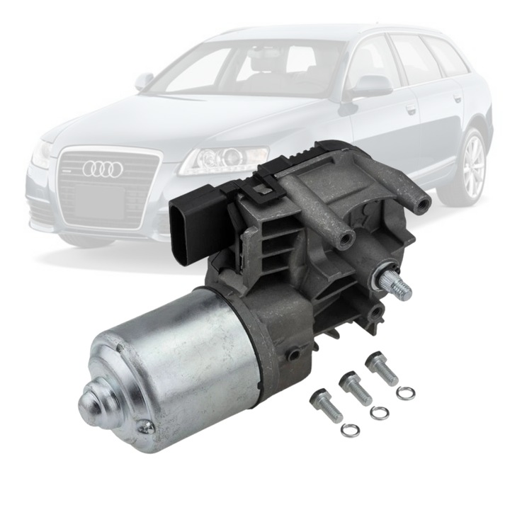 AUDI A6 C6 2004 - 2011 ablaktörlő motor (első) 4F1955119C 4F1955601A