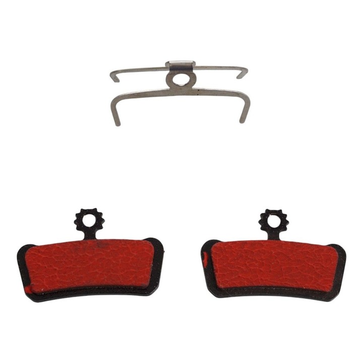 Спирачни накладки за велосипед BRENTA, органични MTB/Шосейни, съвместими с Avid XO Trail, Elixir 9 Trail, Elixir 7 Trail, SRAM Guide Ultimate, RSC, RS, R, T BR125