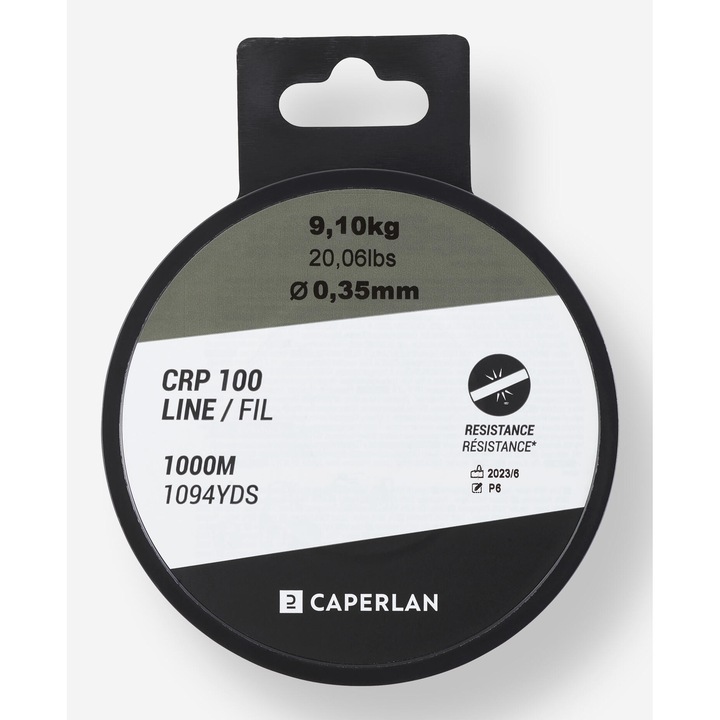 Fir pescuit la crap 100 maro 1000 m 40/100