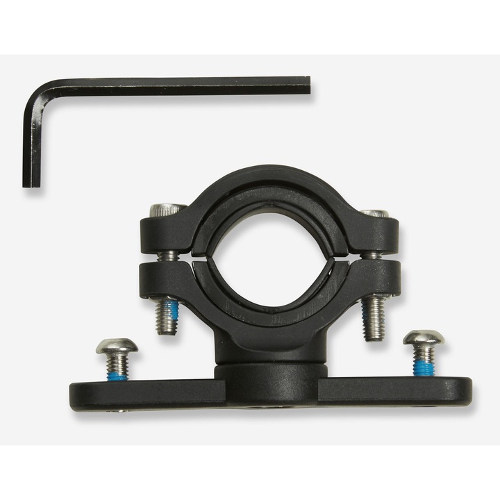 Адаптор за стойка за бутилка BTWIN, монтаж на кормило, пластмаса