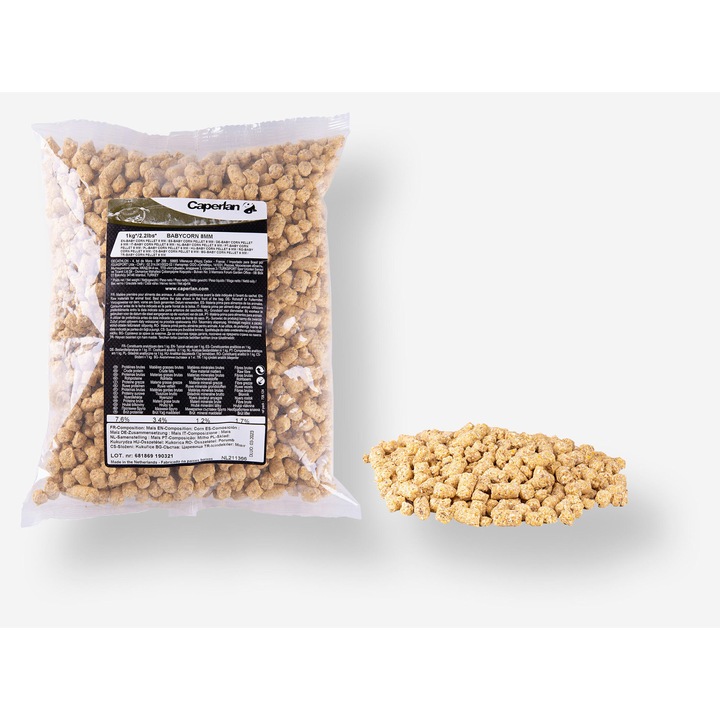 Pelete momeala porumb peleti 8 mm pescuit stationar