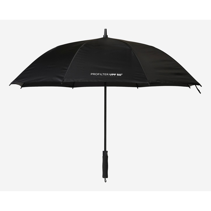 Umbrela golf Inesis, medie, UPF50+, negru