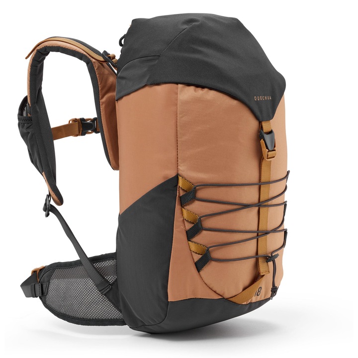Rucsac drumeție Quechua MH500 18L, maro, pentru copii