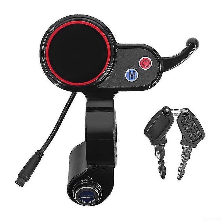 Kijelző elektromos rollerekhez, 6-eres LCD, precíz rögzítés, robusztus kialakítás, változatos méretek