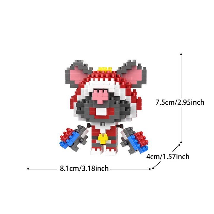 Set de construcție, ZUOXIA, Battle for Wild, 200 piese, 14+