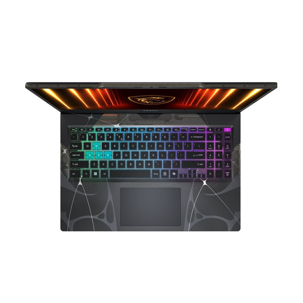 Laptop MSI Cyborg 15 B2RWFKG, 9S7-15Q342-433, 15.6", Intel Core 7 240H (10-core), NVIDIA GeForce RTX 5060 (8GB GDDR7), 16GB 4800MHz (2x8GB) DDR5, Negru