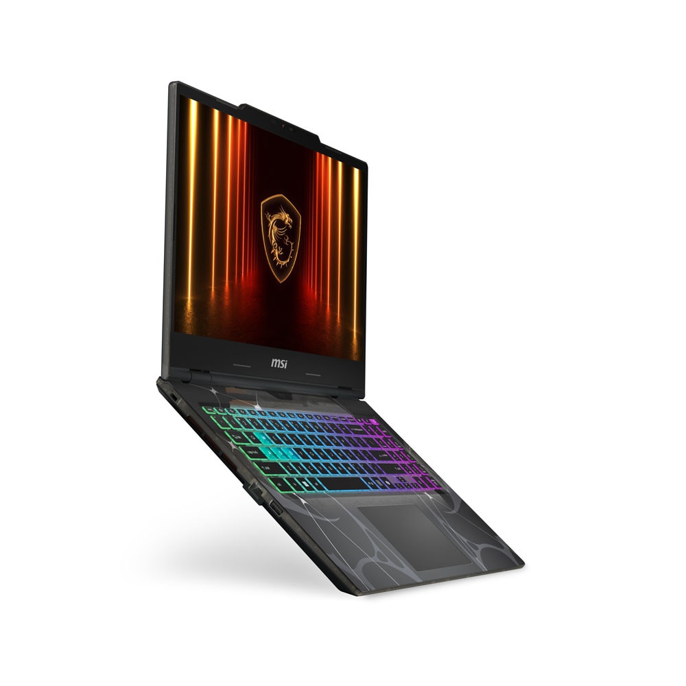 Laptop MSI Cyborg 15 B2RWFKG, 9S7-15Q342-433, 15.6", Intel Core 7 240H (10-core), NVIDIA GeForce RTX 5060 (8GB GDDR7), 16GB 4800MHz (2x8GB) DDR5, Negru