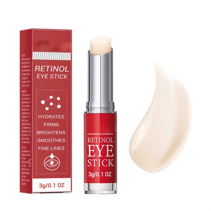 Retinol szemkrém, csökkenti a sötét karikákat, hidratál, öregedésgátló, csökkenti a ráncokat, növeli a bőr rugalmasságát, 3g
