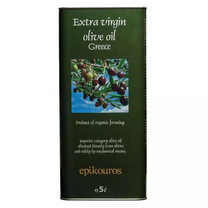 Ulei de masline extravirgin, 5 Litri, Epikouros