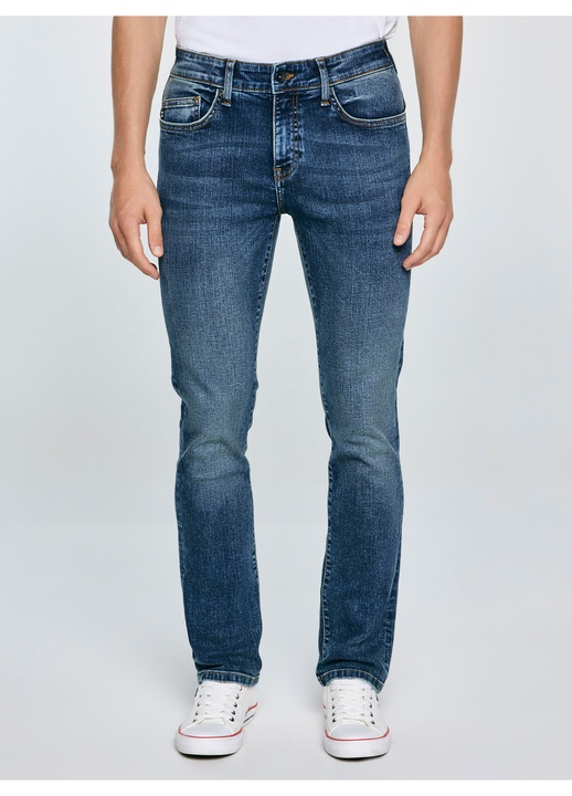 Blugi barbati Terry, Big Star, denim, slim, bleumarin