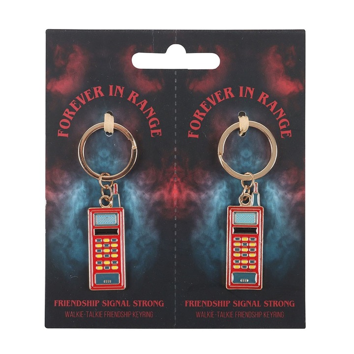 Set de brelocuri Friendship Walkie Talkie Keyrings, 2 bucati