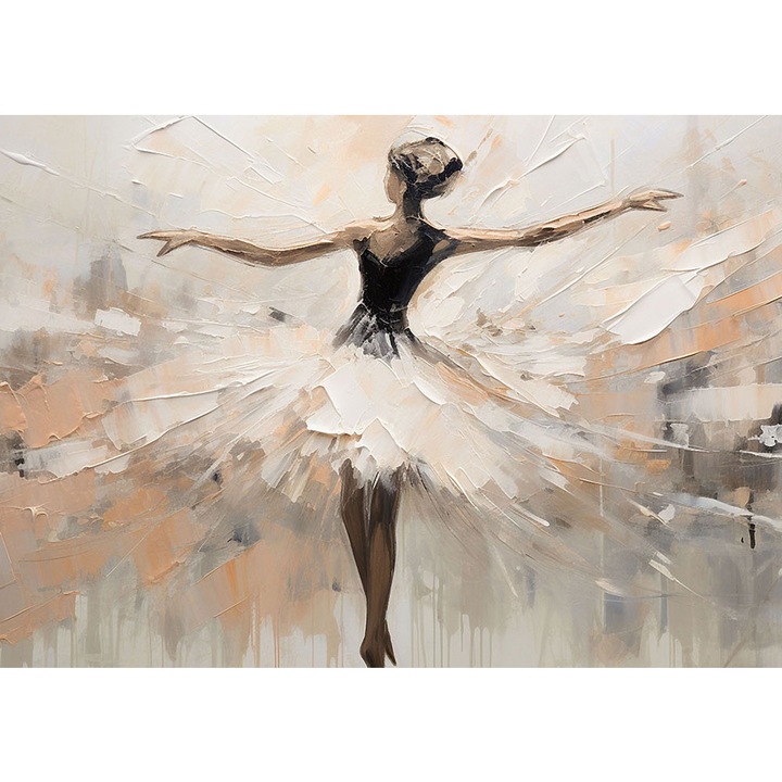 Fototapet Copii, autoadeziv, Pictura Balerina, multicolor, 80x120 cm CO393