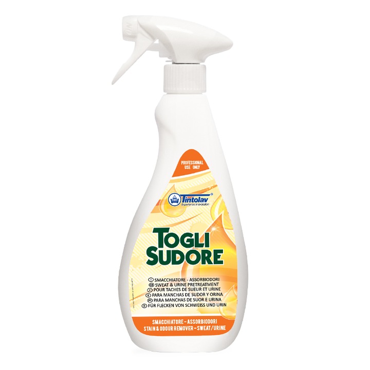 Solutie Spray de Curatat Petele de Transpiratie, Hygienfresh, 750 ml, pentru toate tipurile de textile