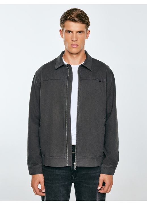 Geaca barbati Braydon 906, Big Star, Textil, Negru