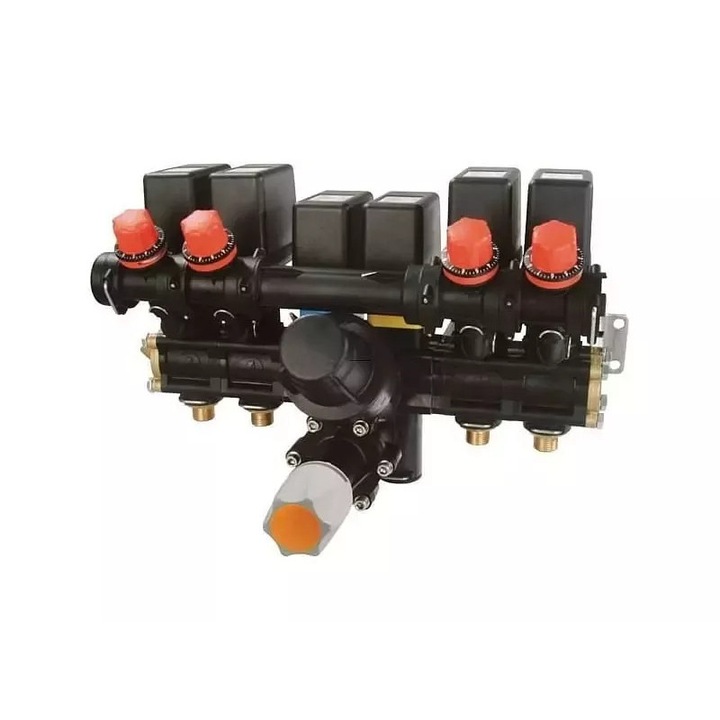 Elektromos szelepblokk, Arag, Fekete