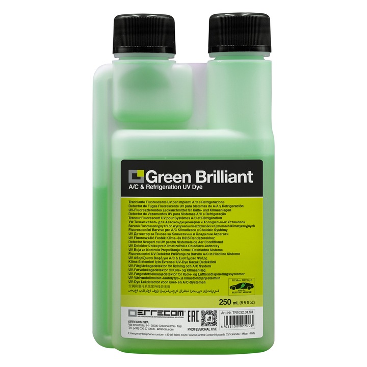 UV зелен брилянтен контраст 250мл