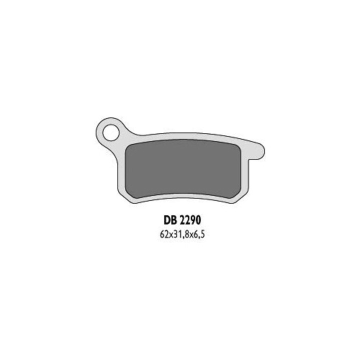 Fékbetét, DELTA BRAKING, KH357
