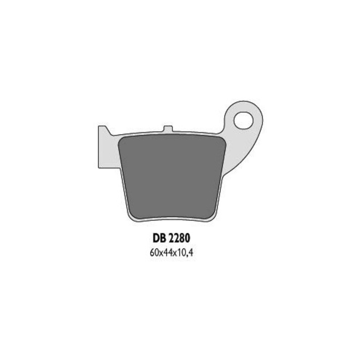 Fékbetét, DELTA BRAKING, KH346, HONDA CR/CRF 02-16