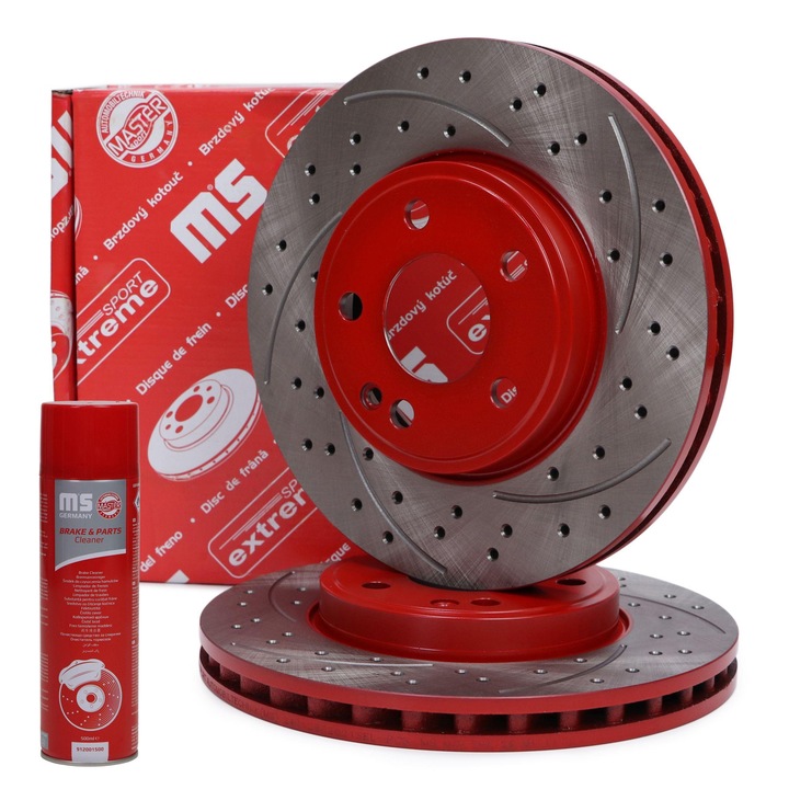 Master-Sport féktárcsa készlet, szellőztetett, 295x51mm, 5 lyuk, Mercedes-Benz CLA Shooting Brake