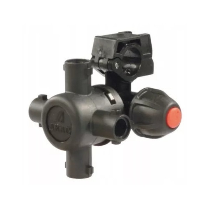 Корпус 4 позиции, Arag, D22 phi 10 мм, черен