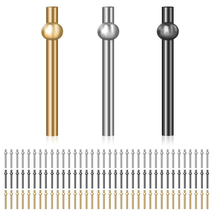 Set Pioni Cribbage 108 buc, NQEUEPN, 3 culori, 2.7 cm