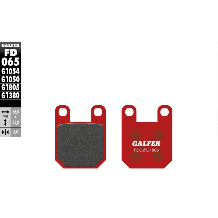 Placute de frana, GALFER, KH115