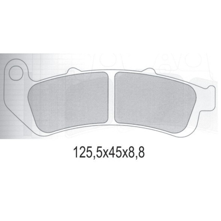 Спирачки за велосипед GALFER KH189 полиметални