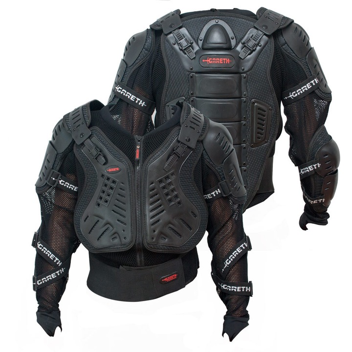 Aparatori si Protectii corporale GARETH Scorpion Oslona Klatki Piersiowej, marime M, roz detachable, culoare negru