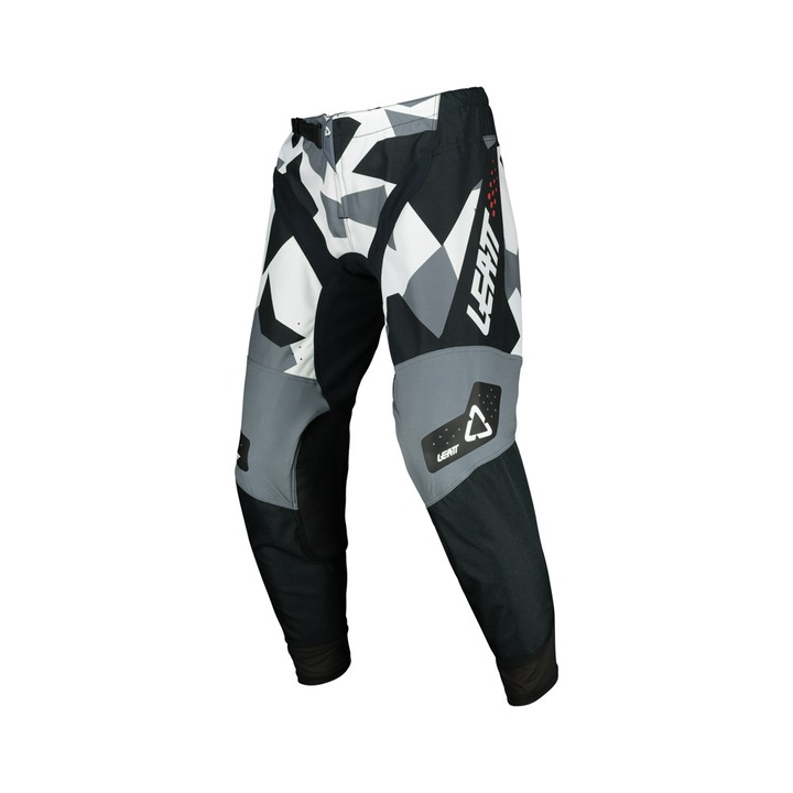 Echipamente protectie Motorsport, LEATT, SPODNIE MOTO 4.5, camuflaj, negru/gri/alb, marimea S