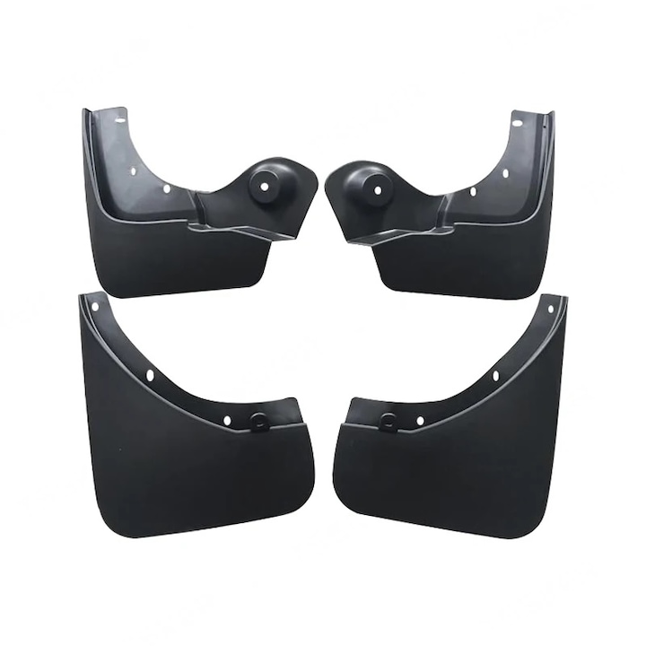 Set 4 Aparatori Noroi Dedicate, Fata si Spate, Compatibile cu Dacia Duster MK I (2010 – 2015)