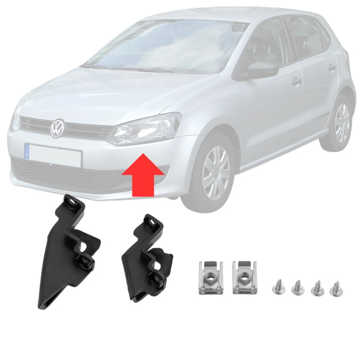Javítókészlet bal fényszórótartóhoz VW POLO 09 - 16 6C0 998 225