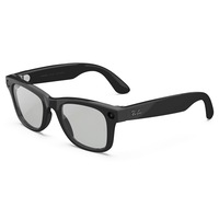 Ochelari Smart Ray-Ban META Wayfarer Gen 2, marime 50-22, Wi-Fi 6, Bluetooth, Aparat foto 12MP cu filmare 3K vertical, Asistent vocal, Microfon, Difuzoare, 32GB Flash, Lentile cu Tranzitie Transparent/Graphite Green, rama Negru lucios