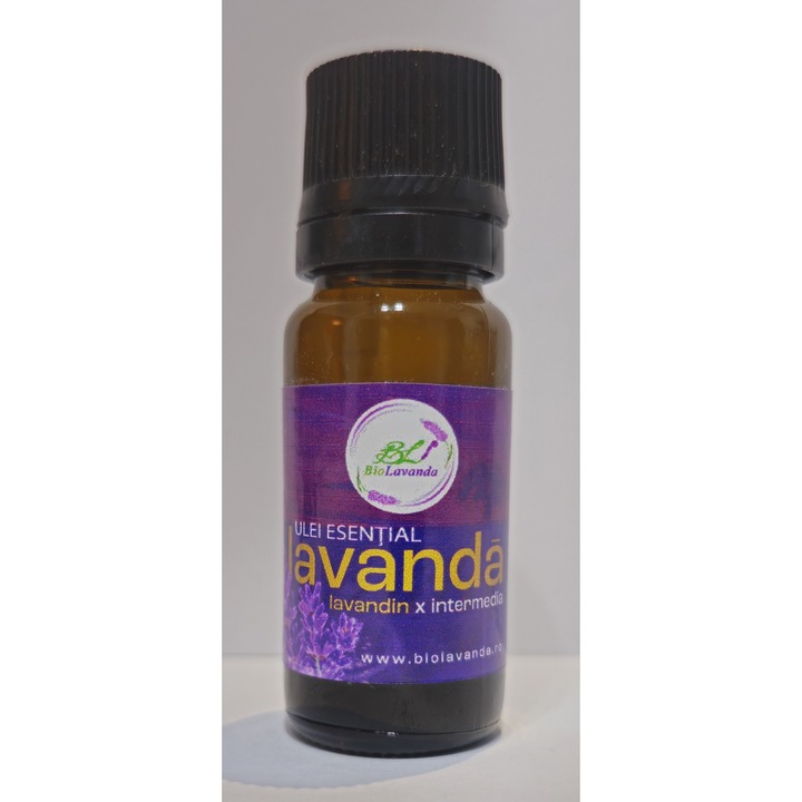Ulei esențial de lavandin, Biolavanda, 100% natural, 10 ml