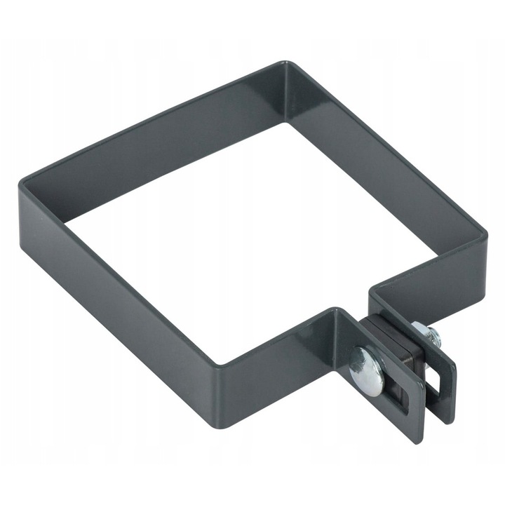 Obejma slupka 80x80, Alma, set complet pentru montaj panouri, grafit, verde, negru, maro