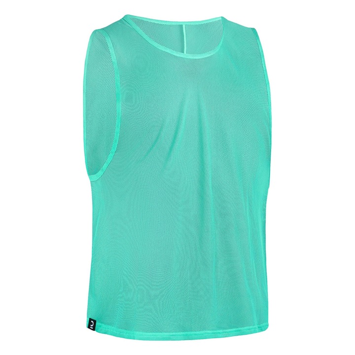 Жилетка за диференциране, отборни спортове, тюркоаз, за възрастни, универсална, тюркоазенозелена