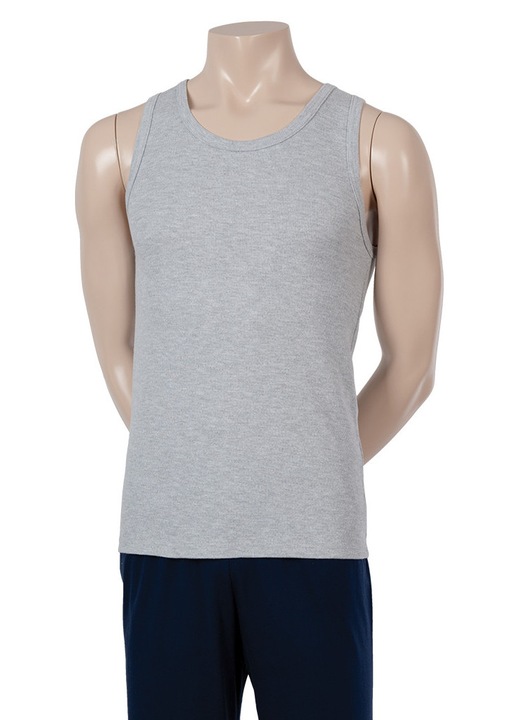 Мъжки потник, Martel, сив, памук, без ръкави, L INTL