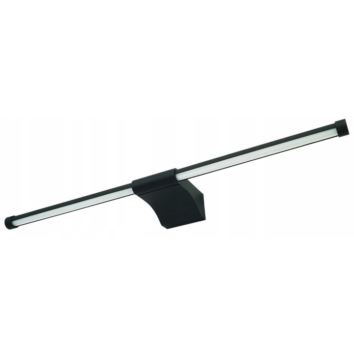 Аплик LED 42cm IdeaLed, 8W, 780lm, черен, за баня