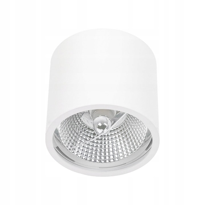 Aplica IdeaLed, Provero Carlo, alb, 15W, méretei 120x110mm, IP65